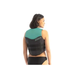 GILET DE SAUVETAGE FEMME JOBE NYLON TEAL -Surf Sportif 3 03 04 2023 14 28 45