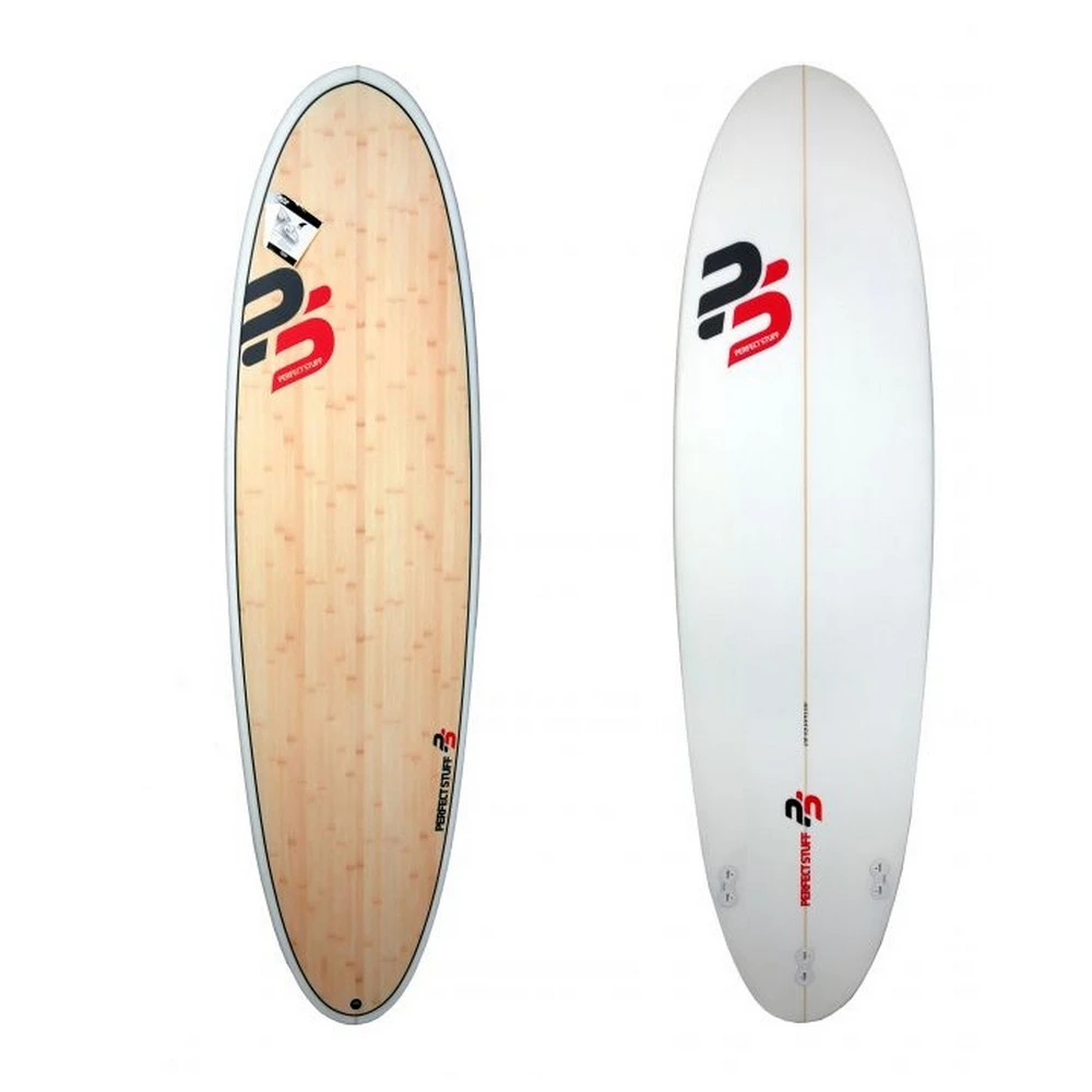 SURF PERFECT STUFF 6.10 EGG BAMBOU WHITE GLOSS 1 SURF PERFECT STUFF 6.10 EGG BAMBOU WHITE GLOSS