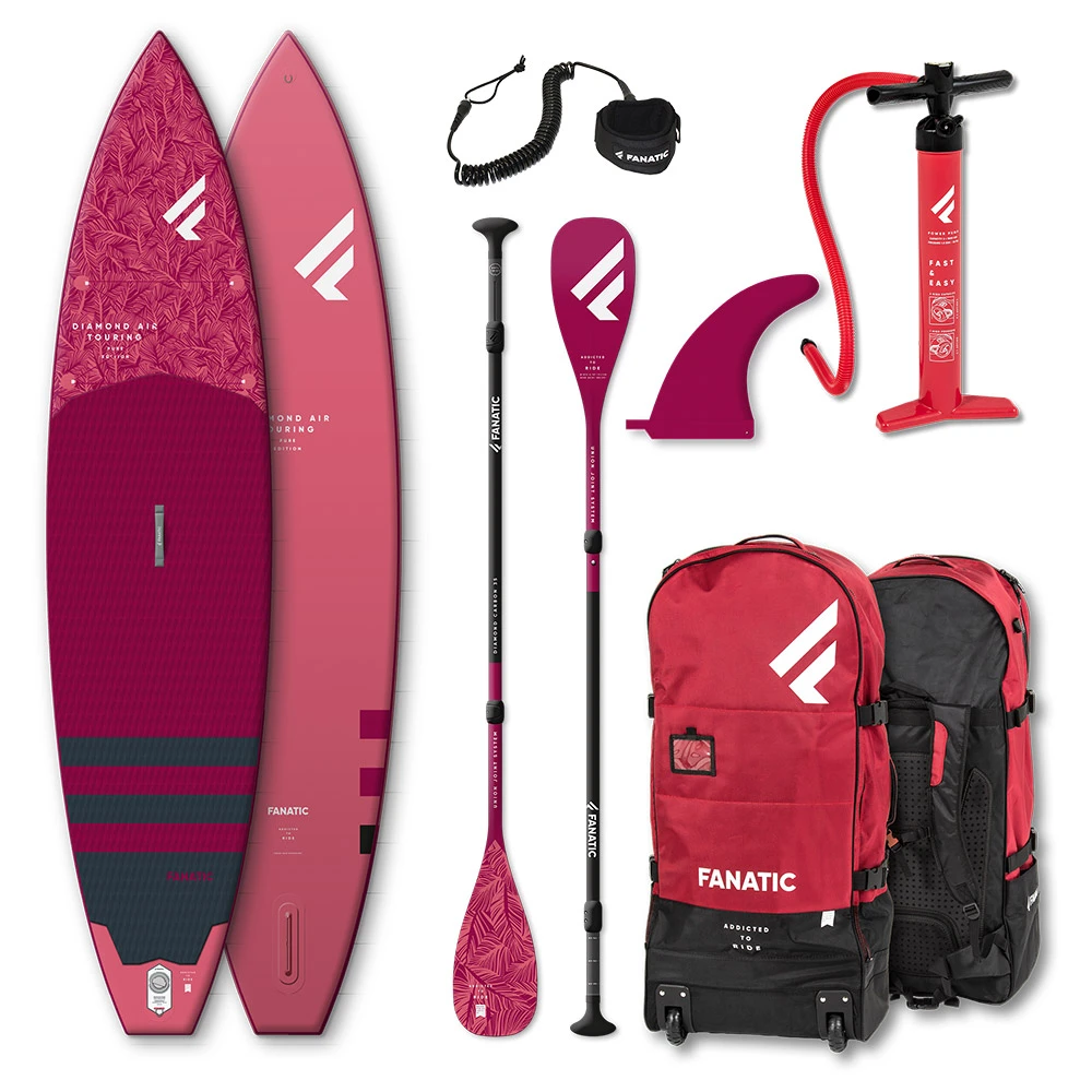 PADDLE FANATIC 2022 DIAMOND AIR TOURING 11.6 GONFLABLE + PAGAIE CARBON DIAMOND C35 COMPLET 1 PADDLE FANATIC 2022 DIAMOND AIR TOURING 11.6 GONFLABLE + PAGAIE CARBON DIAMOND C35 COMPLET