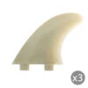 AILERONS SURF FCS M-3 NATURAL GLASS FLEX SMALL SET DE 3