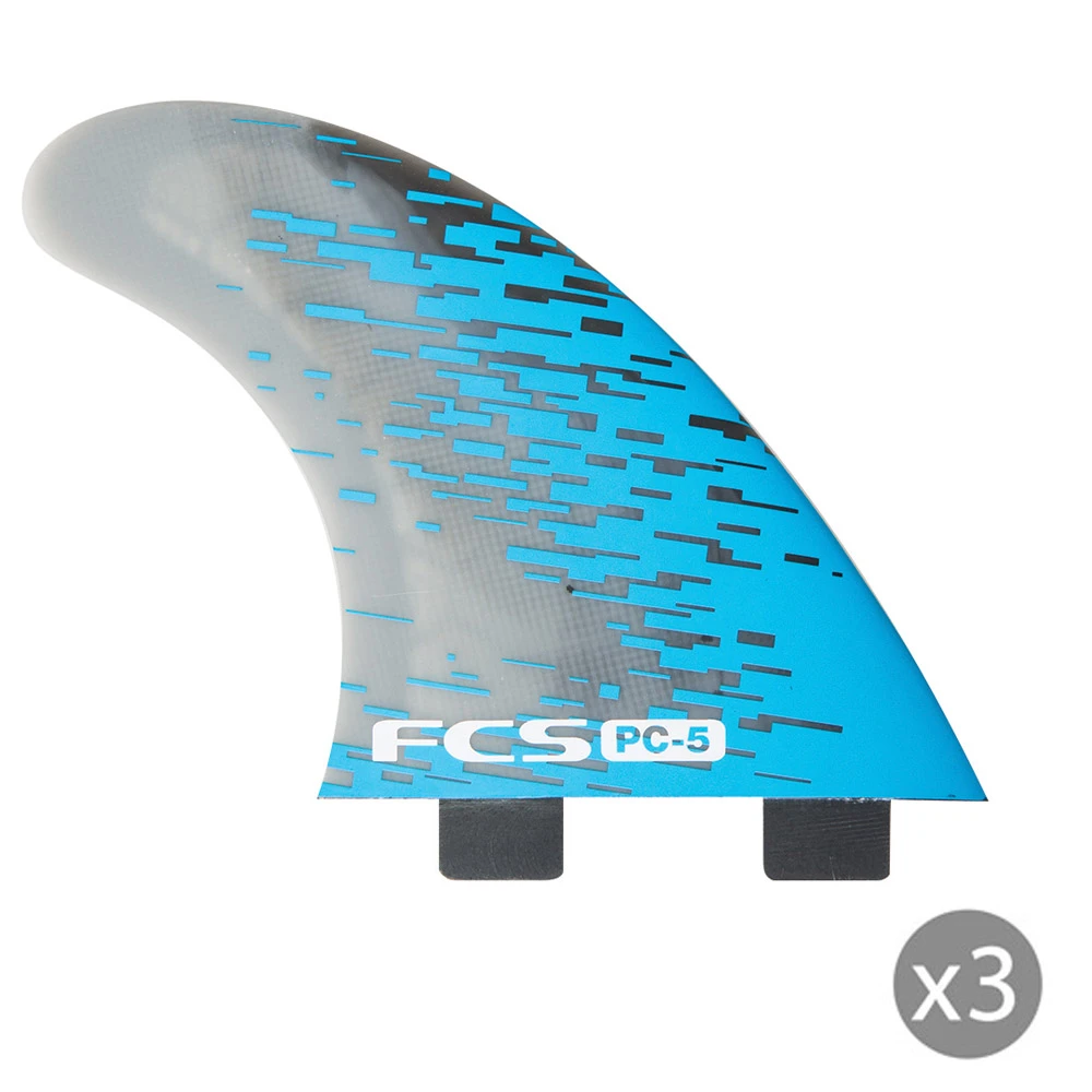 AILERONS SURF FCS PC-5 MEDIUM SET DE 3 1 AILERONS SURF FCS PC-5 MEDIUM SET DE 3