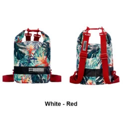 SAC ETANCHE FEELFREE DRY TUBE TROPICAL 15L -Surf Sportif feelfree white red 22 06 2022 12 26 45