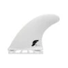 AILERONS SURF FUTURES FINS F6 THERMOTECH MEDIUM BLANC SET DE 3