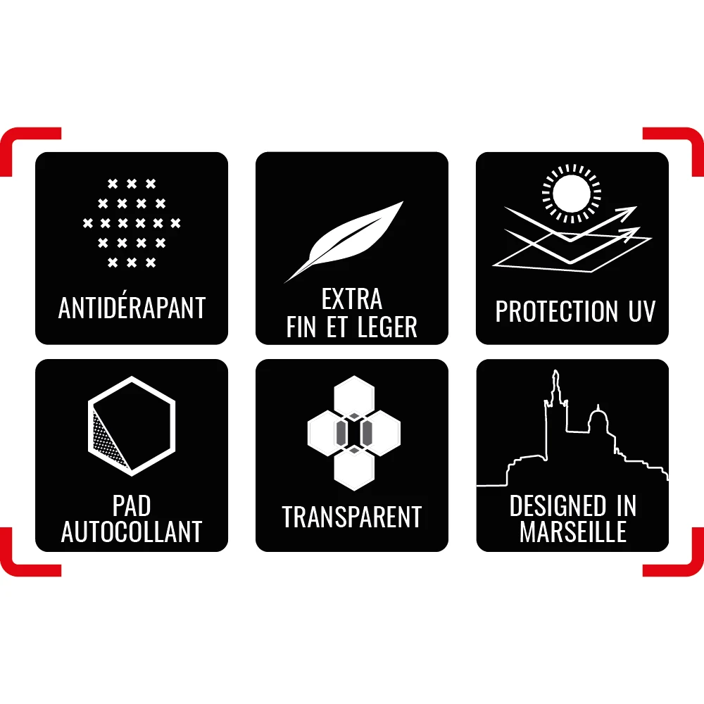 Grip De Traction SURF Antidérapant Hexapads Howzit - 10 Pcs 6 Grip De Traction SURF Antidérapant Hexapads Howzit - 10 Pcs – Image 6