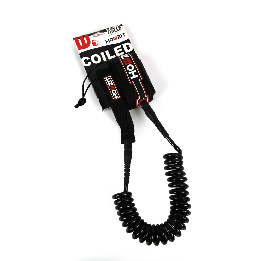 LEASH DE SUP HOWZIT COIL NOIR