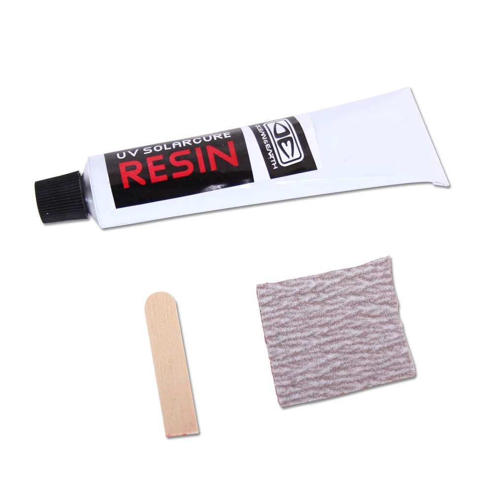 KIT REPARATION OCEAN AND EARTH UV SOLARCURE RESIN - POLYESTER 28G 2 KIT REPARATION OCEAN AND EARTH UV SOLARCURE RESIN - POLYESTER 28G – Image 2