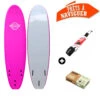 Surf ALDER Surfbox Base Mini Malibu Rose + Leash + Wax