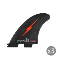 Ailerons SURF FCS II Big Wave G10 Set De 3