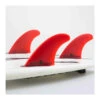 Ailerons SURF FCS II Accelerator Neo Glass Medium Rouge Set De 3