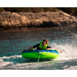 BOUEE TRACTEE BREEZE JOBE BLEU/VERT 1 PERSONNE